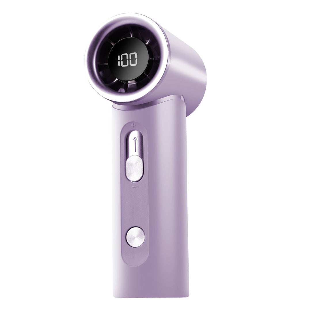 Unisex Digital Display Handheld Cooling Fan Kalsten