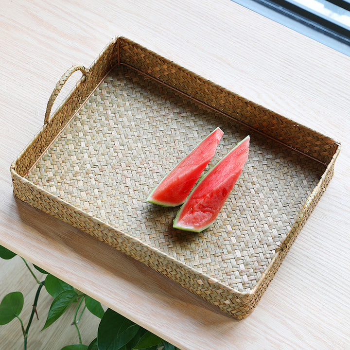 Handwoven Multi-Purpose Serving Tray Kalsten