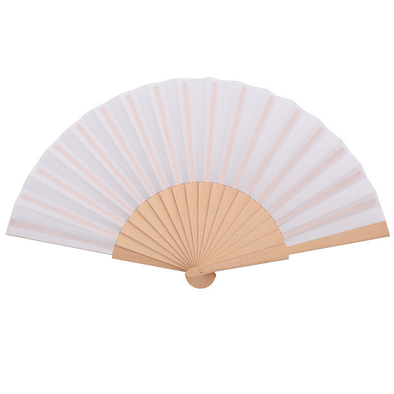 Women handmade fan made of breathable material with elegant design Kalsten