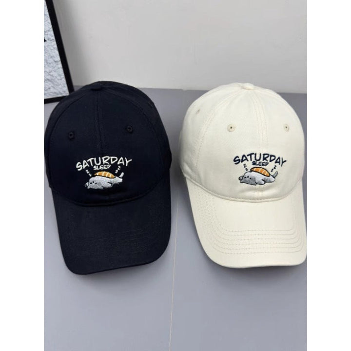 Unisex Playful Embroidered Cap Kalsten