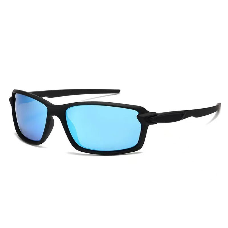 Men's sporty polarized sunglasses with lightweight flexible nylon frame and slip-resistant temples Kalsten