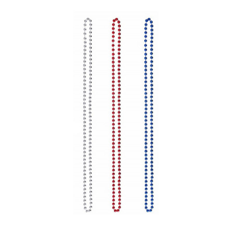 Unisex nan lightweight plastic bead necklaces multi-part party set Kalsten
