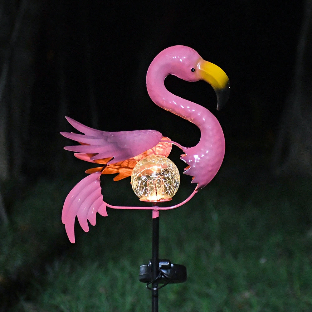 Decorative Metal Peacock Garden Stake Sculpture With Integrated LED Fairy Lights And Weatherproof Outdoor Stake Kalsten