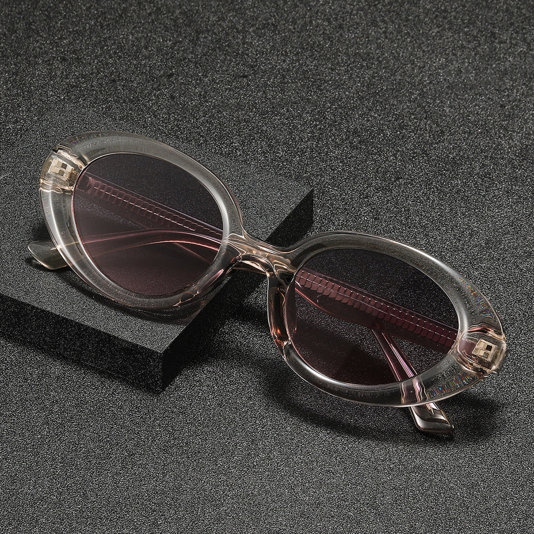 Ladies fashionable sunglasses in elegant, oval design Kalsten