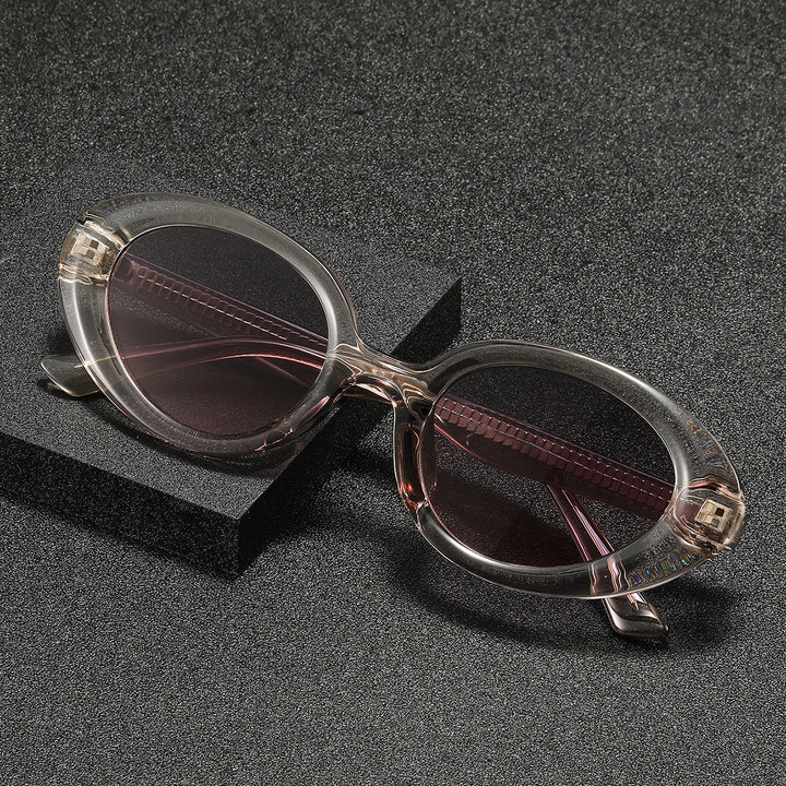 Ladies fashionable sunglasses in elegant, oval design Kalsten