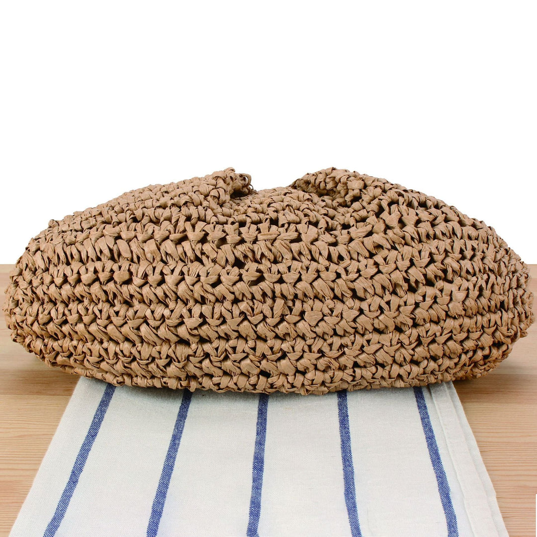 Handbag with Decorative Wooden Handles Kalsten