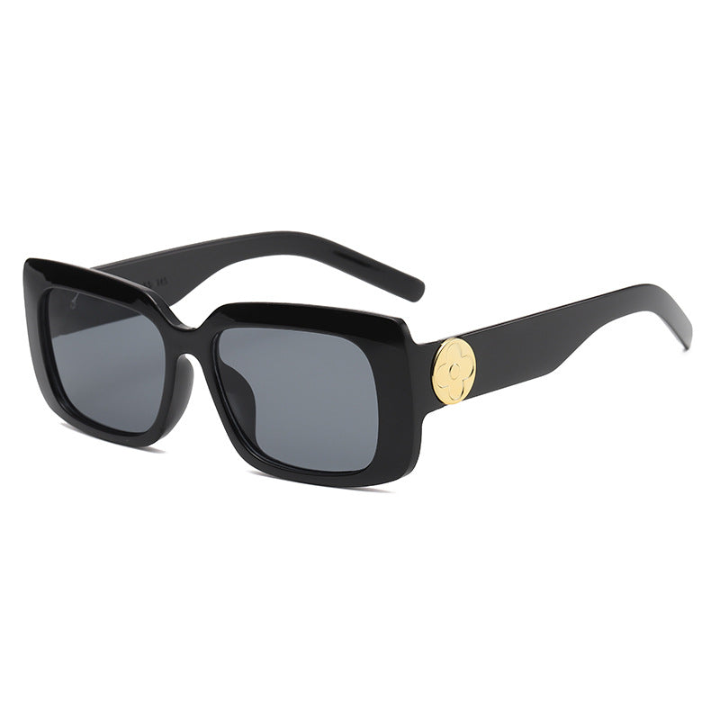Women's Oversized Sunglasses with Luxurious Transparent Frame Kalsten