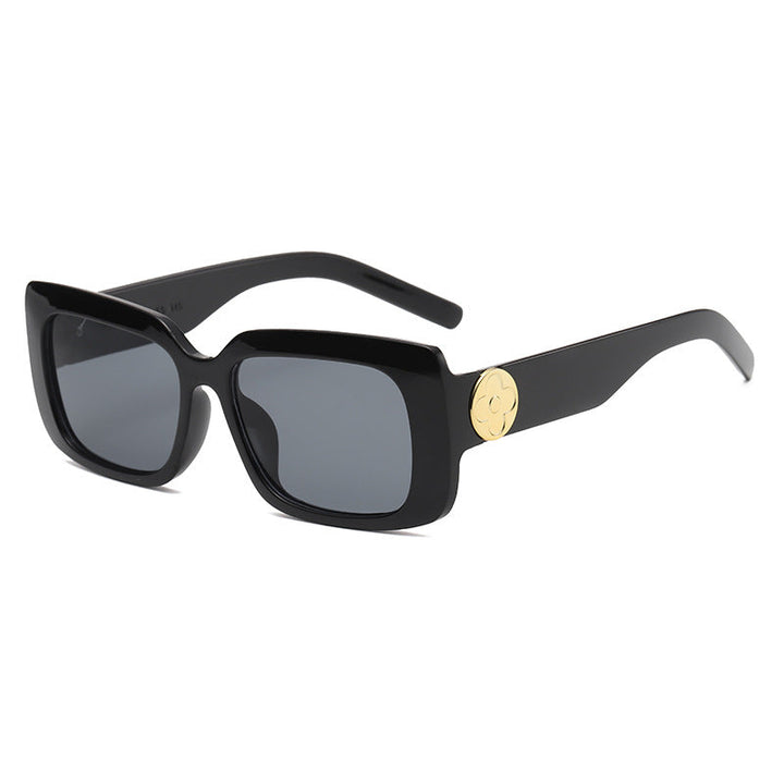 Women's Oversized Sunglasses with Luxurious Transparent Frame Kalsten