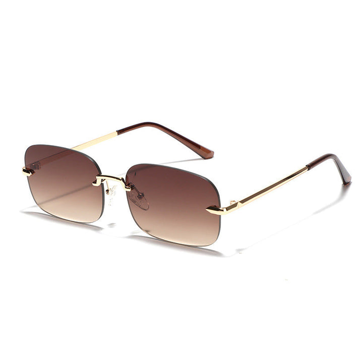 Women Oversized Sunglasses with Filigree Metal Frame Kalsten