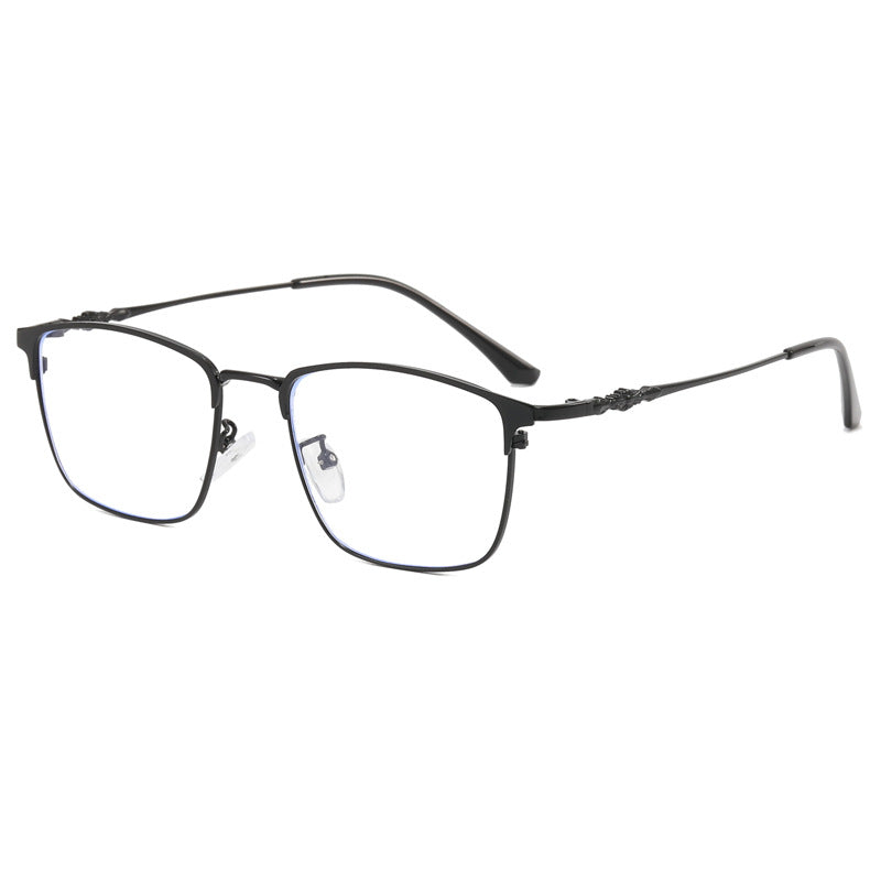 Ladies fashionable square glasses with elegant metal frame Kalsten