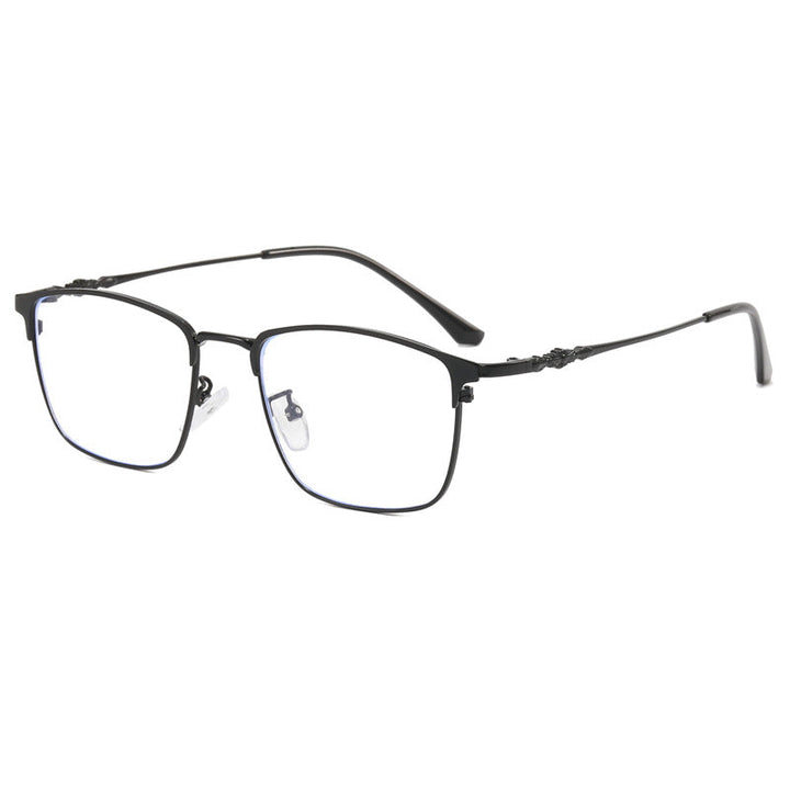 Ladies fashionable square glasses with elegant metal frame Kalsten
