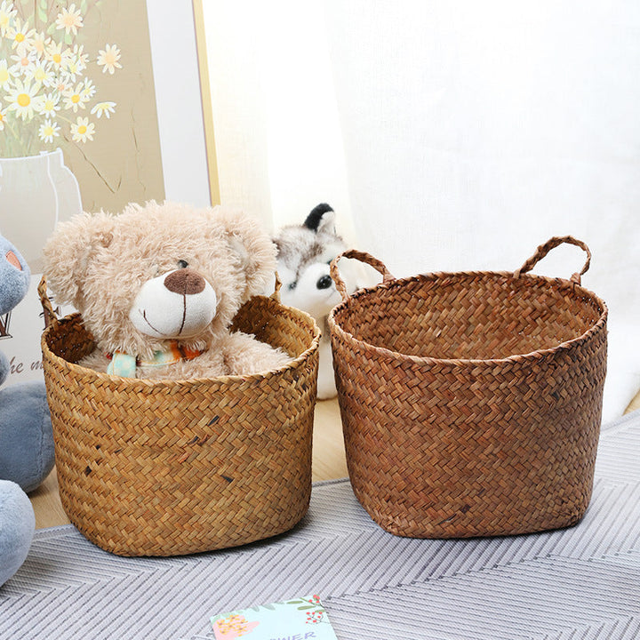 Multi-Functional Handwoven Storage Basket Kalsten