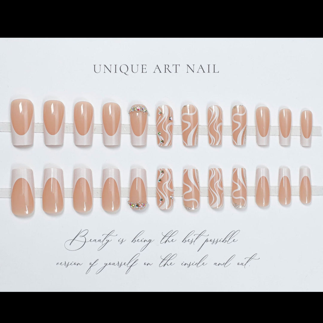 Artistic Gel Nail Tips Set Kalsten