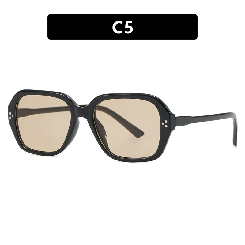 Women stylish sunglasses in trendy geometric design Kalsten