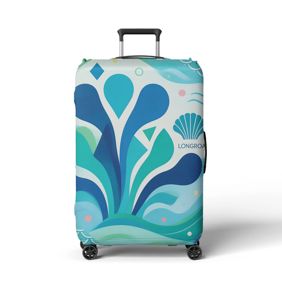 Women's suitcase cover with modern graphic design Kalsten