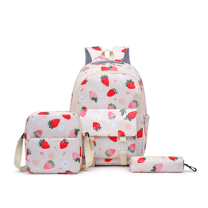 Backpack set with fruity design Kalsten