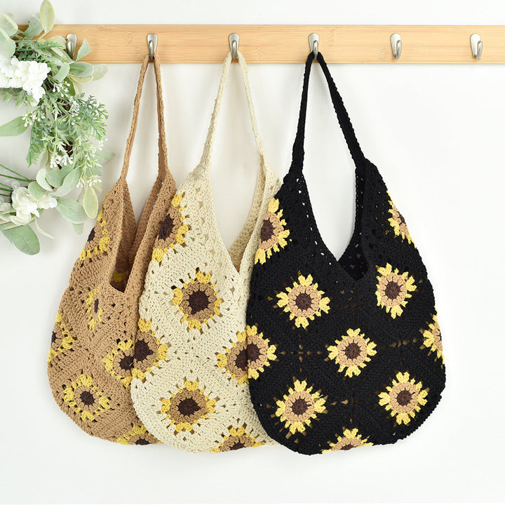 Handmade Crossbody Bag in Floral Design Kalsten