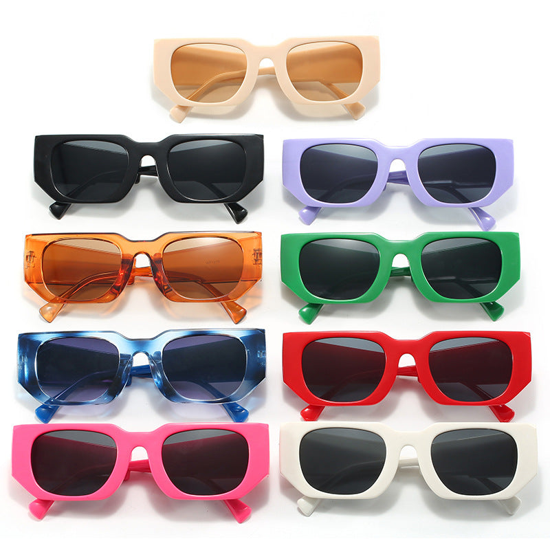 Women geometric oversized sunglasses with wide design Kalsten
