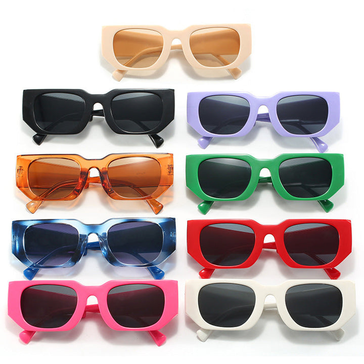 Women geometric oversized sunglasses with wide design Kalsten