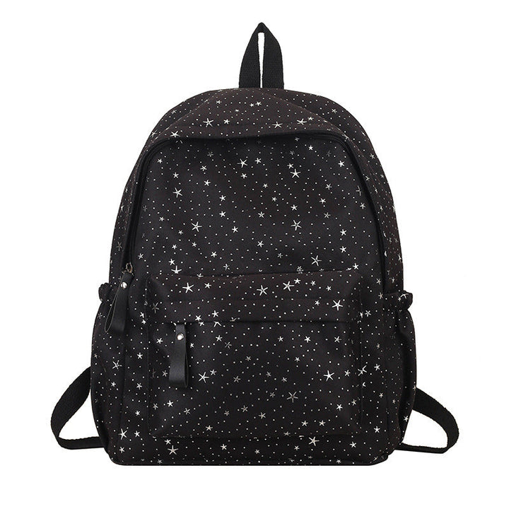 Girls' Star Patterned School Backpack Kalsten
