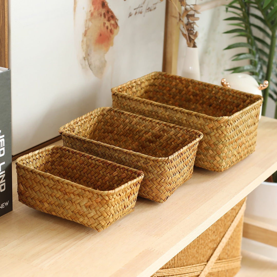 Handcrafted Woven Storage Basket Kalsten