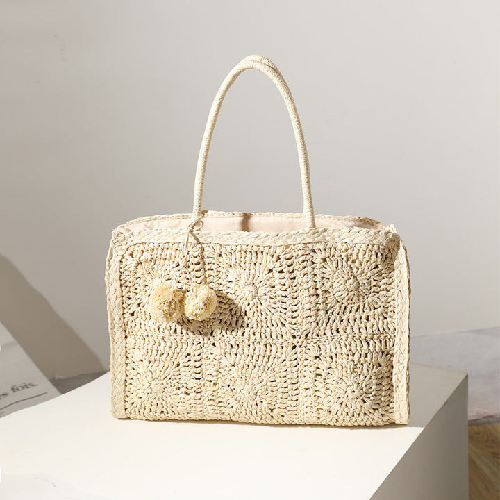 Handcrafted Macrame Beach Bag Kalsten