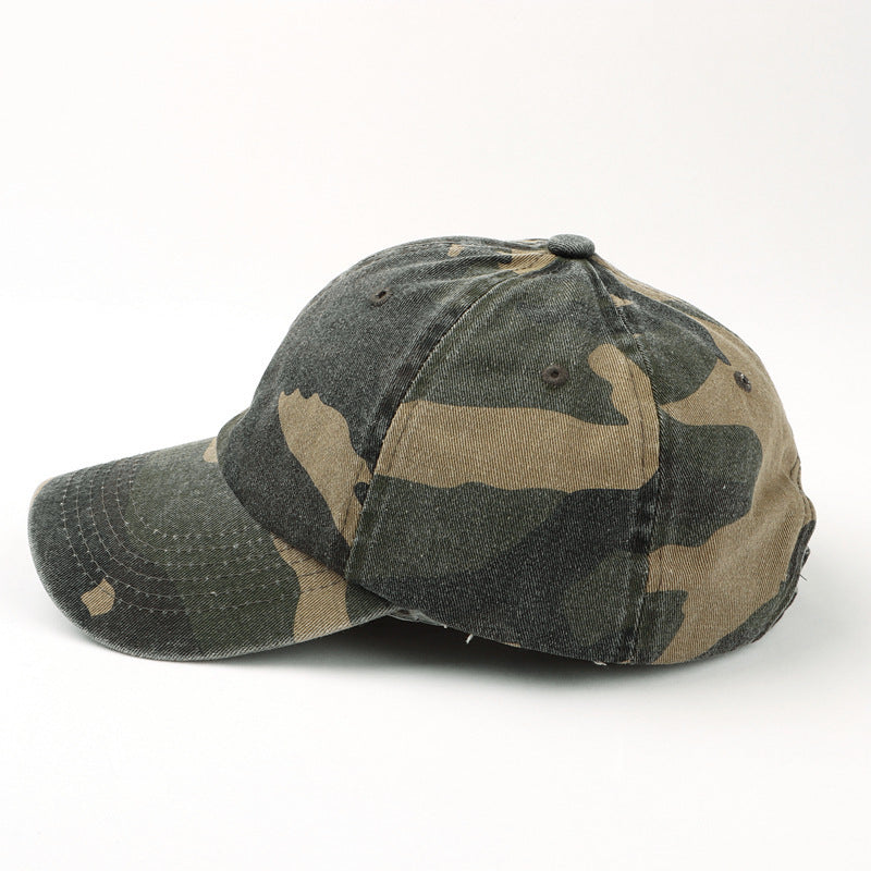 Unisex Camo Print Adjustable Baseball Cap Kalsten