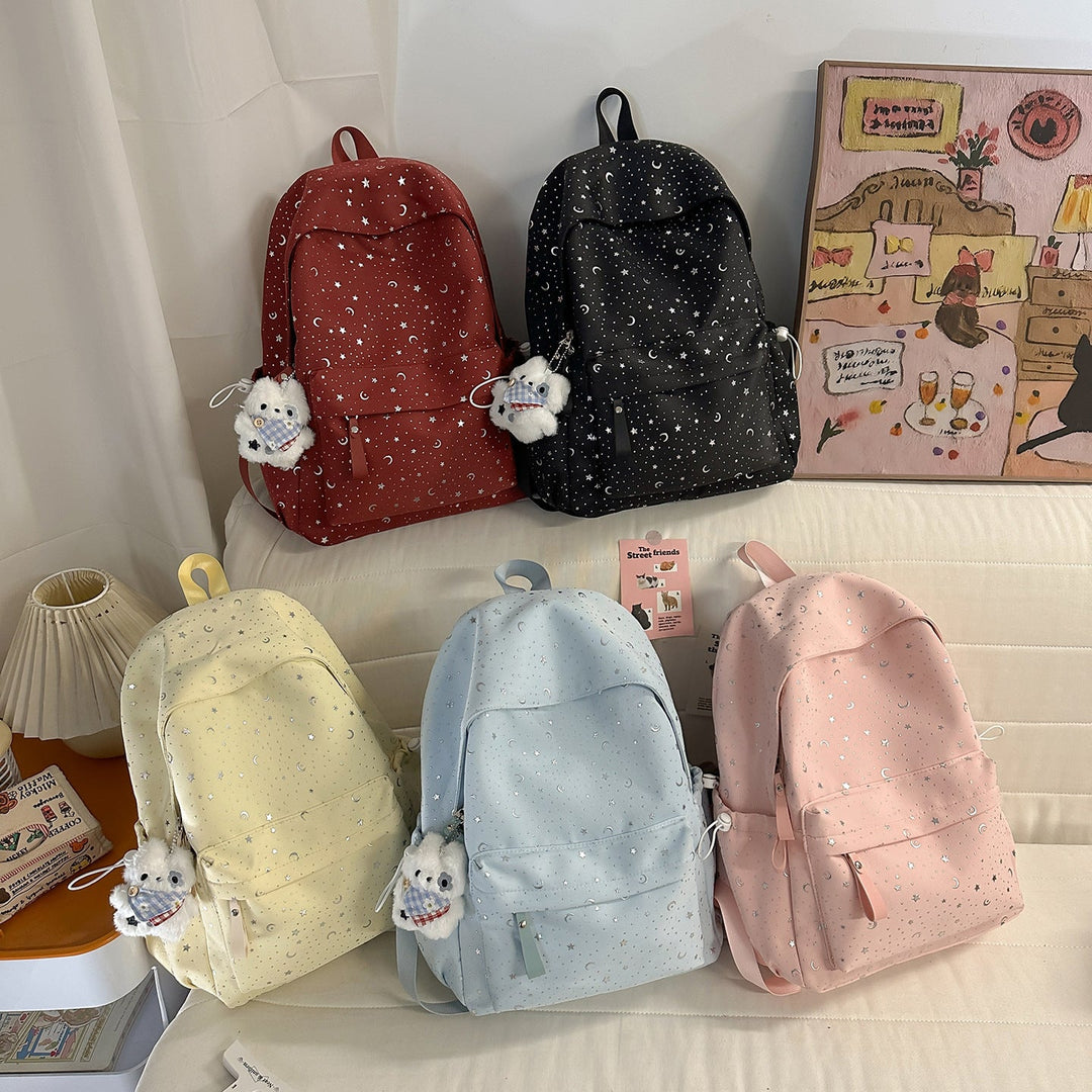 Whimsical Star-Patterned Backpack Kalsten