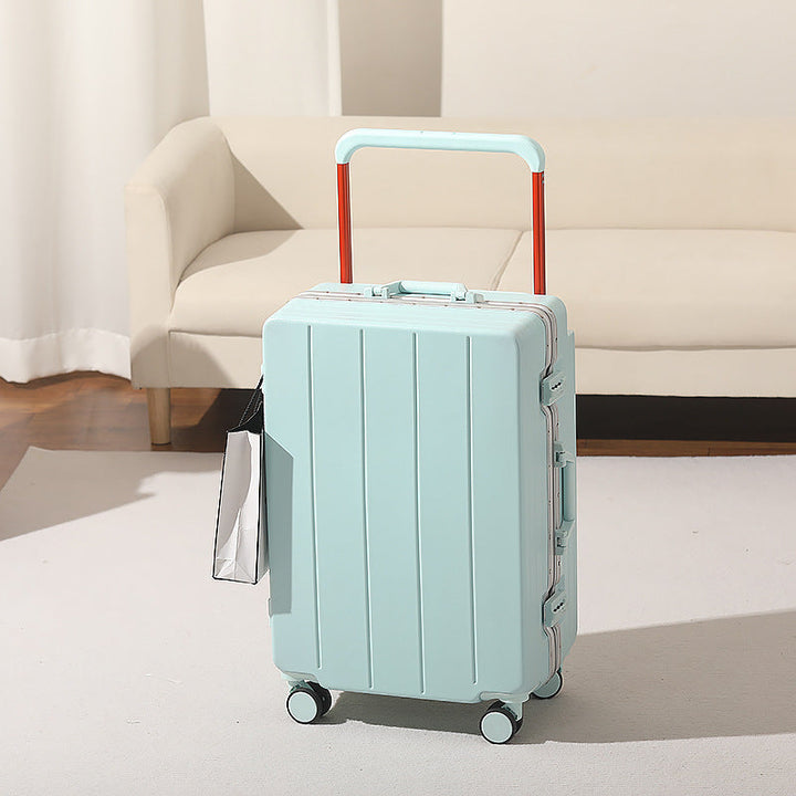 Unisex Lightweight Telescopic Handle Travel Suitcase Kalsten