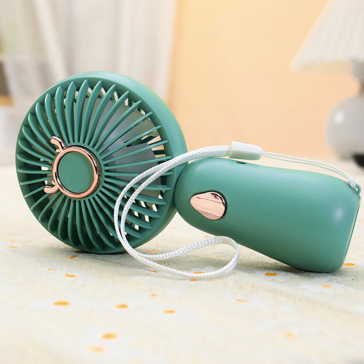 Women's Portable Mini Hand Fan with USB Charging Function Kalsten