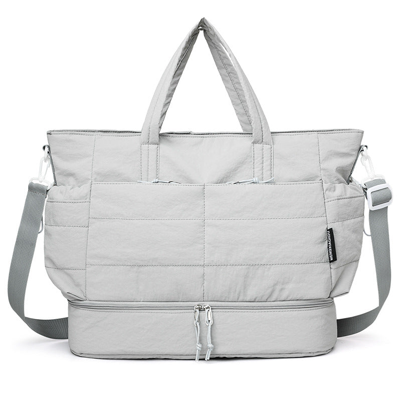 Multi-Compartment Travel Tote
