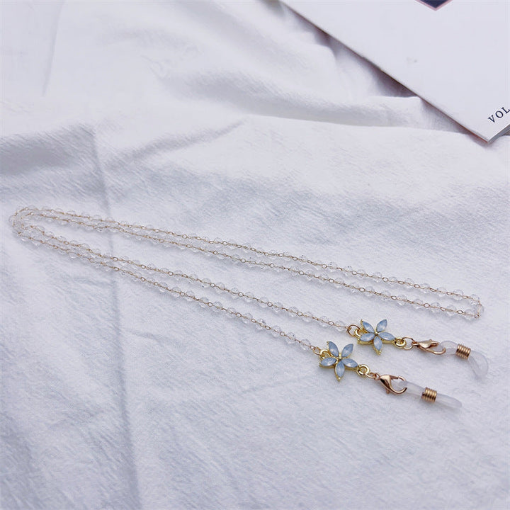 Floral Decorative Eyewear Chain Kalsten