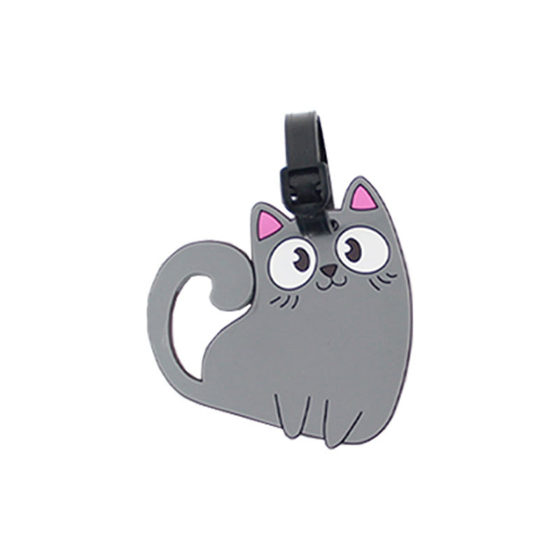Cute Cat-Themed Luggage Tag Kalsten
