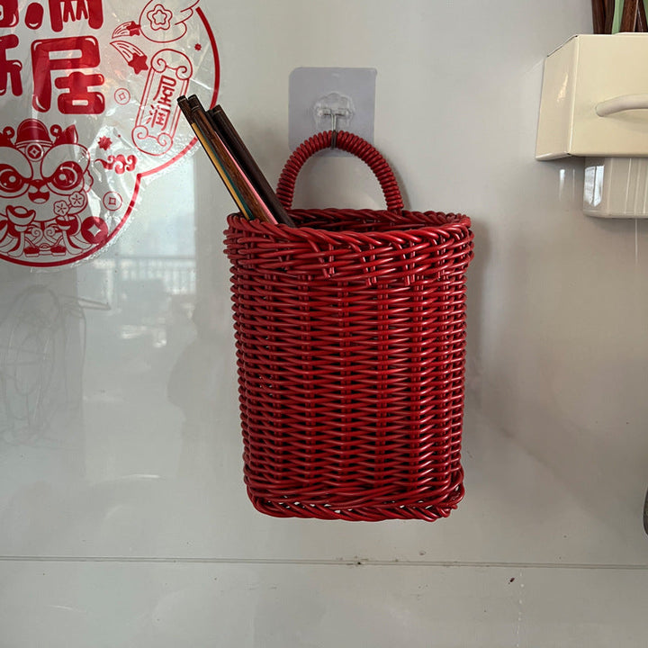 Unisex wall basket with practical hook Kalsten