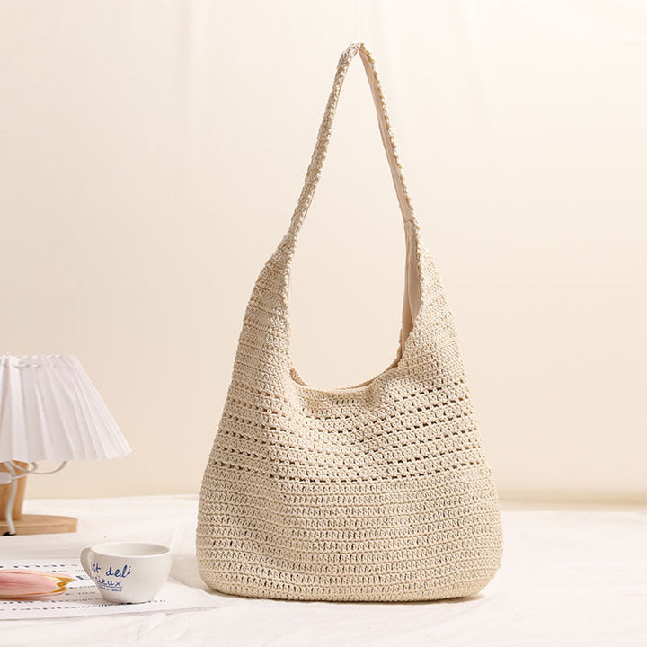 Hand-crocheted tote bag with generous volume Kalsten
