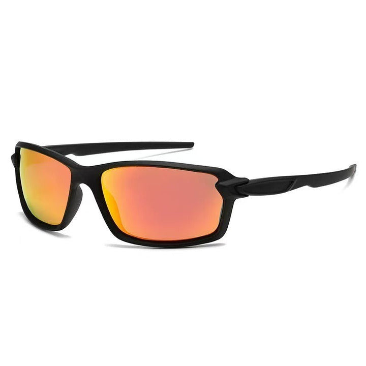 Men's sporty polarized sunglasses with lightweight flexible nylon frame and slip-resistant temples Kalsten