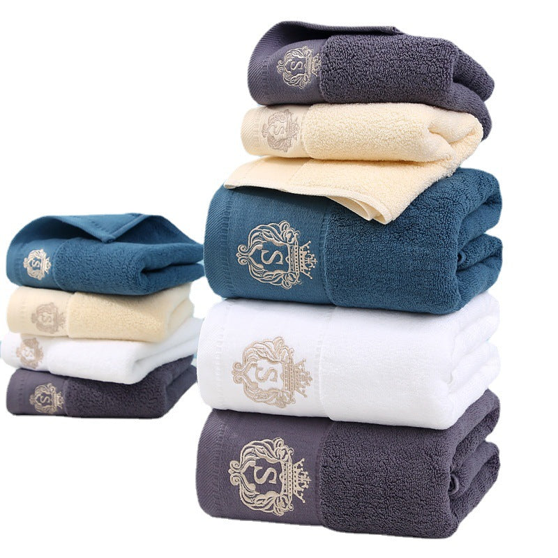 Luxurious terry bath towel with elegant design Kalsten