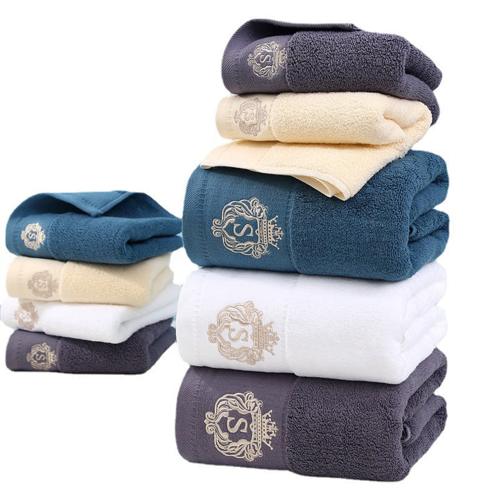 Luxurious terry bath towel with elegant design Kalsten