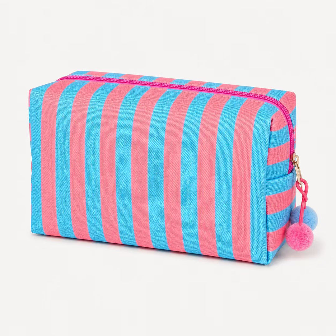 Cosmetic bag with colorful stripes Kalsten