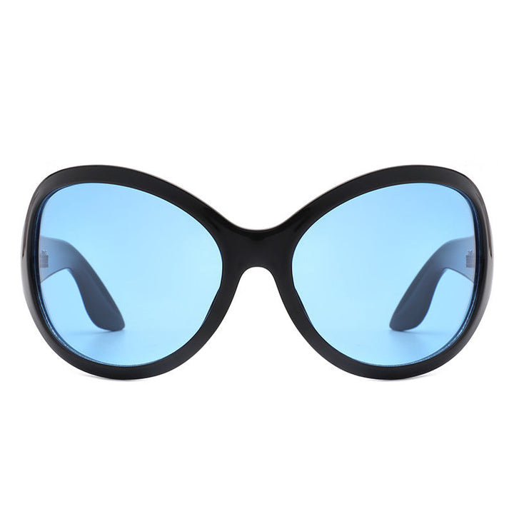 Ladies sunglasses in a stylish butterfly design with UV protection and wide frame Kalsten