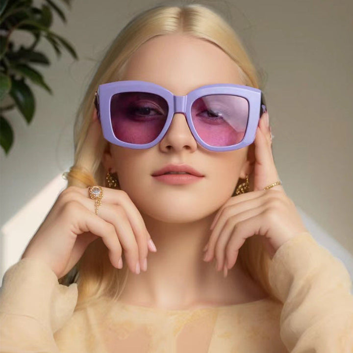 Women's Oversized Sunglasses with Creative Design and High-Quality UV Protection Kalsten