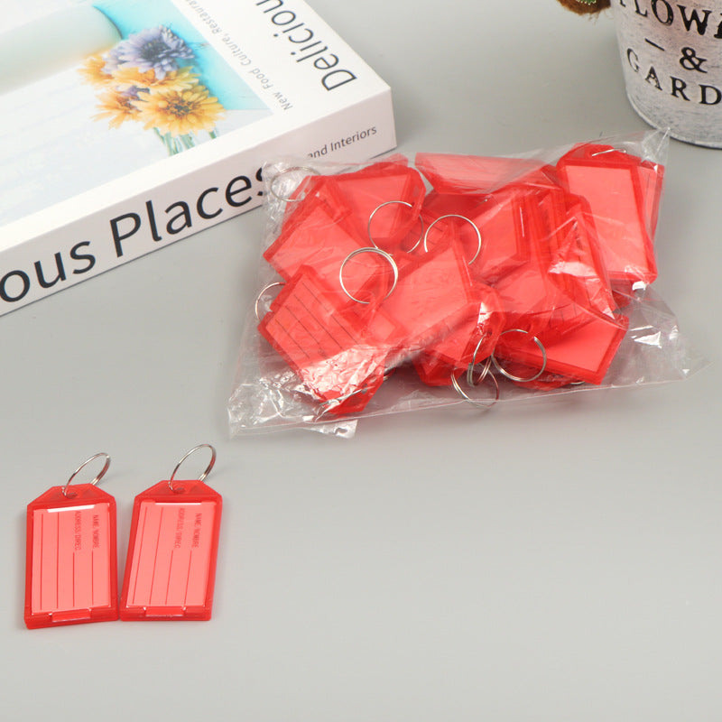 Unisex Label Keychain in Practical Set Kalsten