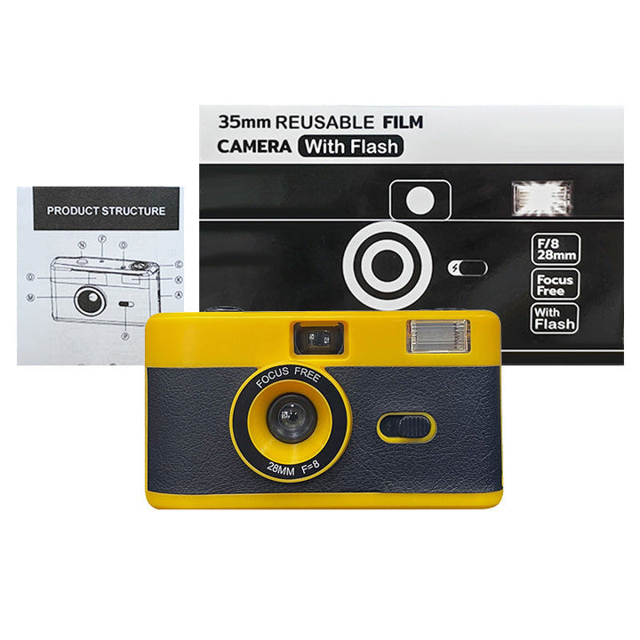 35mm Reusable Film Camera with Flash Kalsten
