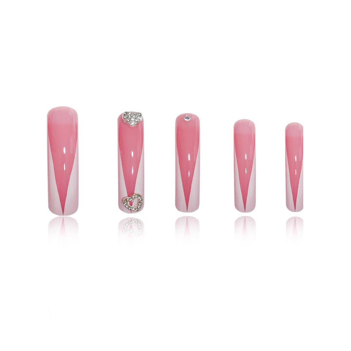 Elegant Sculpted Press-On Nail Set Kalsten