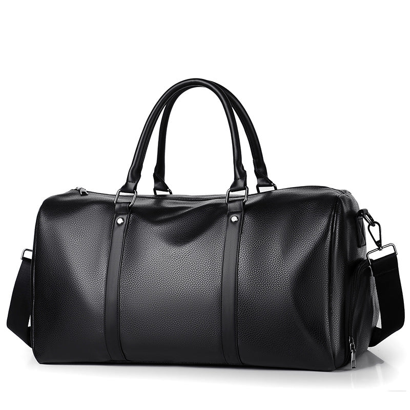 Premium Leather Weekend Duffel Bag Kalsten