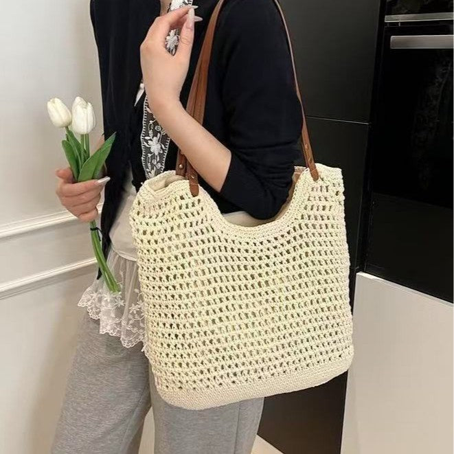 Airy Macrame Beach Bag Kalsten