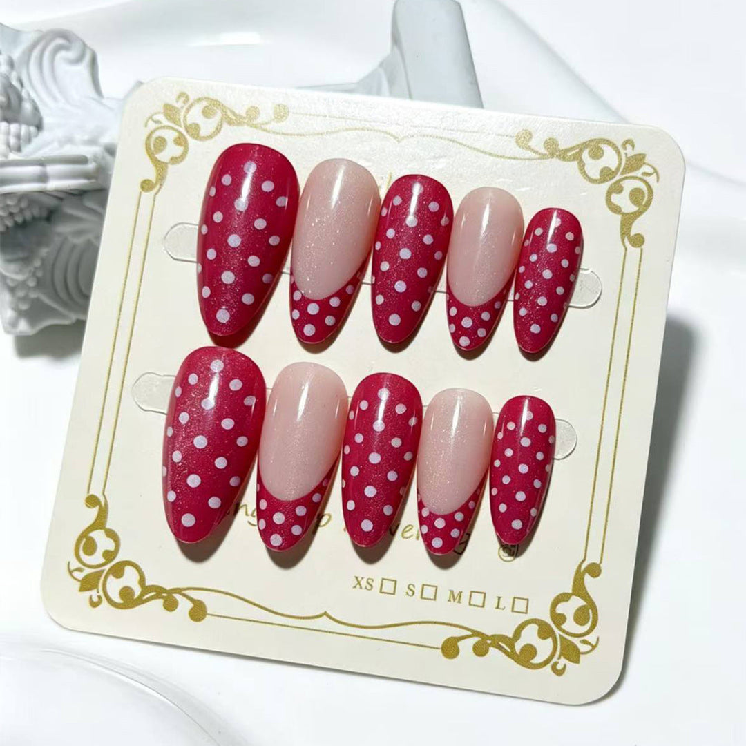 Trendy Pointed Tip Press-On Nail Set Kalsten