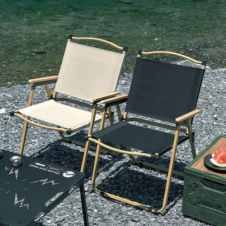 Women collapsible camping table made of durable material with high weight stability Kalsten