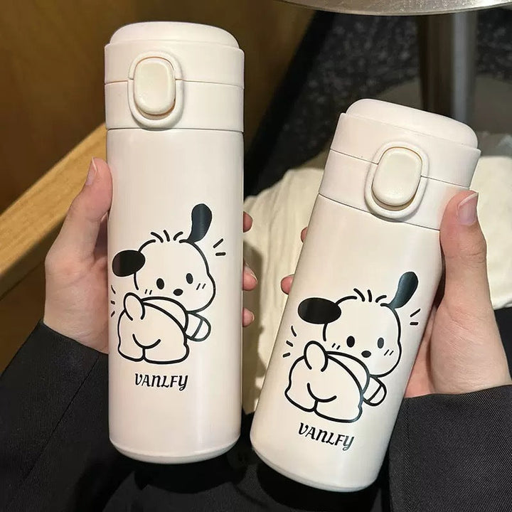 Ladies' insulated bottle with secure pressure cap and cute animal design Kalsten
