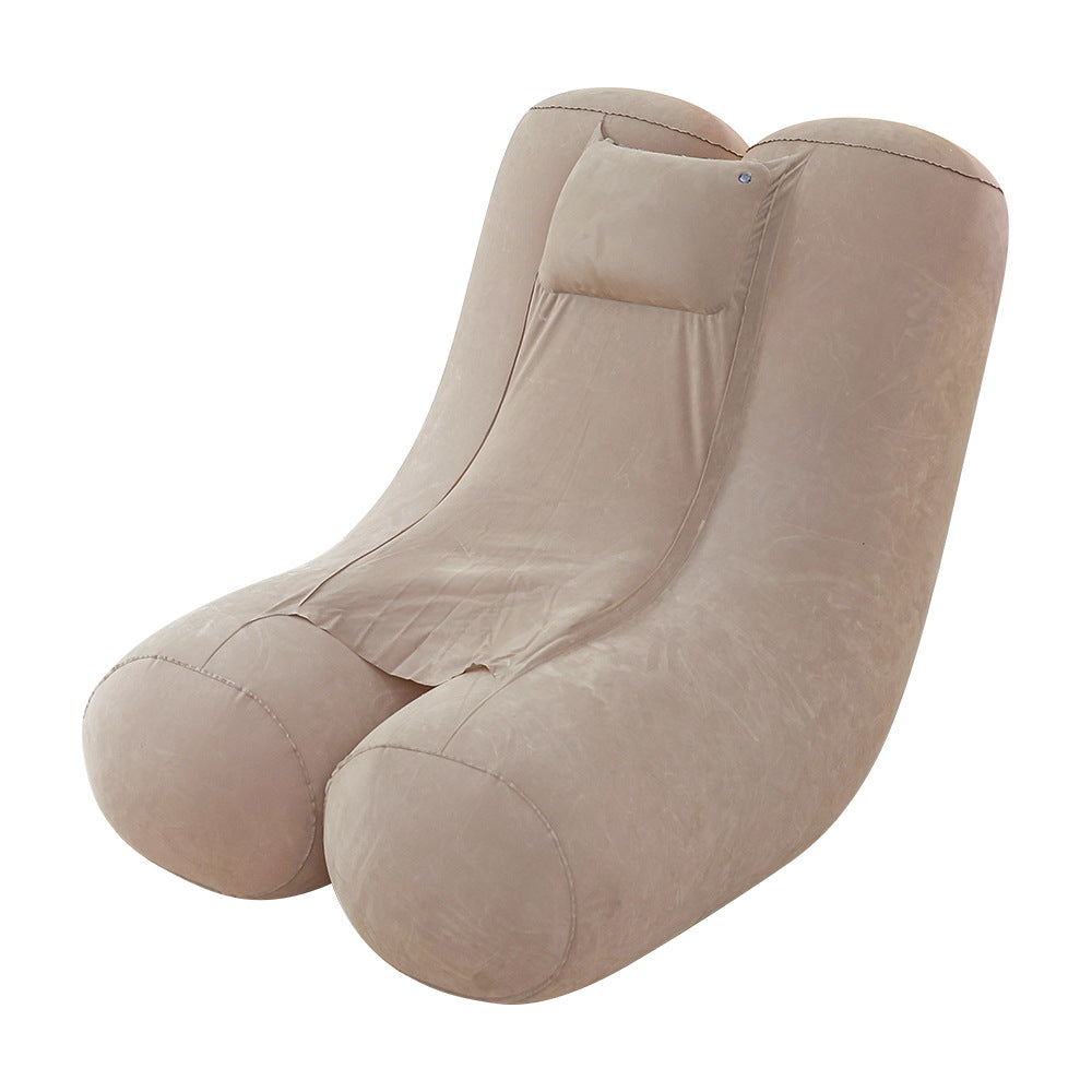 Women's Ergonomic Inflatable Relax Lounge Chair with Headrest Kalsten